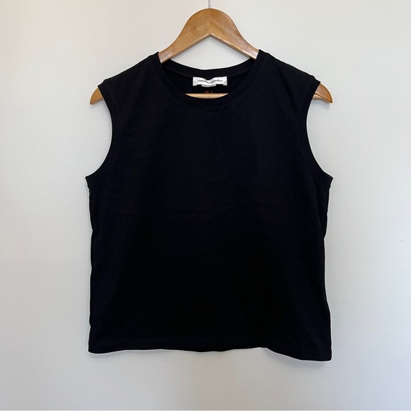 Victoria Beckham Black Muscle Tank Size Small NWOT - Picture 4 of 8
